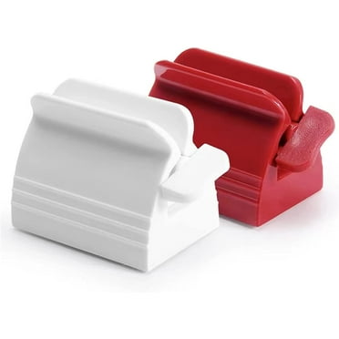 Zhier 2 Pack Toothpaste Squeezer Manual Toothpaste Squeezer Multipurpose Toothpaste Holder Tube Squeezer Stand Rolling Toothpaste Squeezer Tooth Pastetooth Squeezer Tooth paster Saver Squeezer