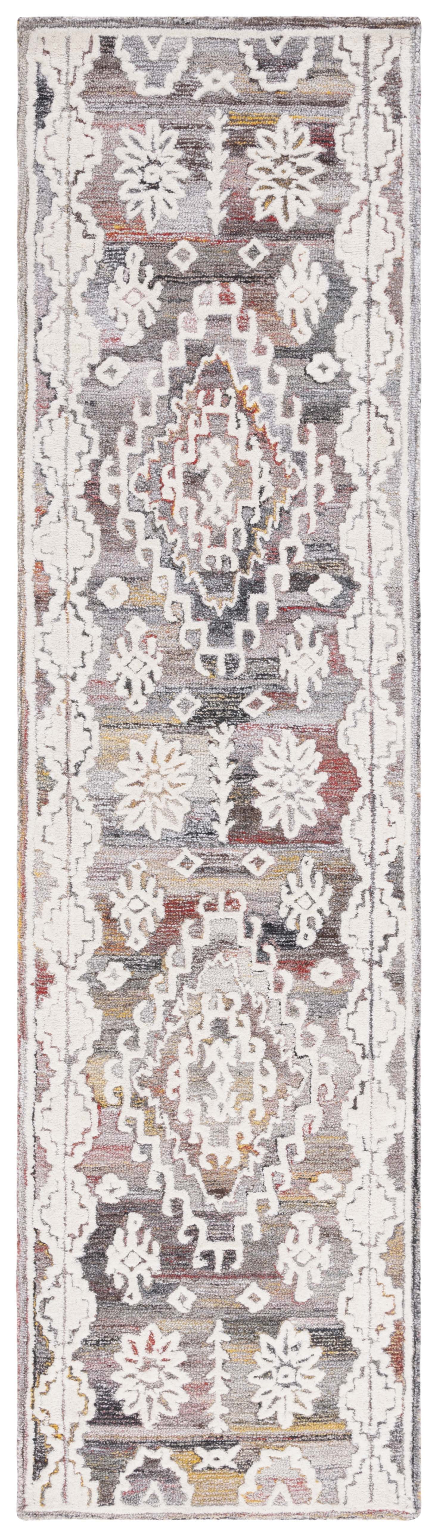 Safavieh Metro Denise Medallion Runner Rug, Red/Ivory, 2'3" x 9'