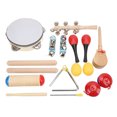 thumbnail image 1 of Lishi Orff Percussion Instrument Set for Early Learning and Kindergarten Music Education, 1 of 20