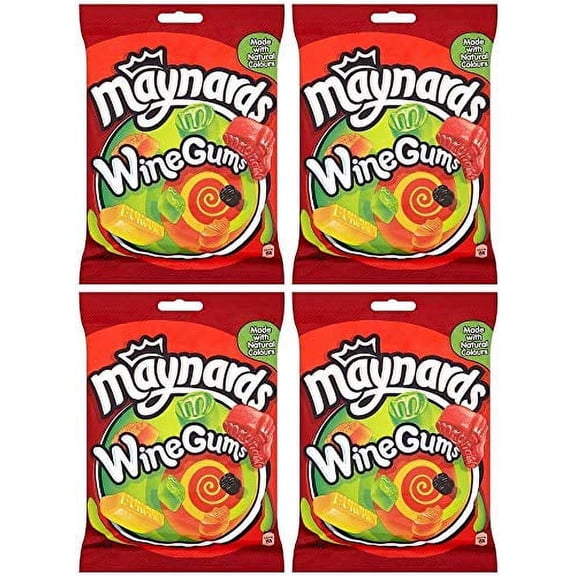 Maynards Wine Gums Bag 190g Pack of 4