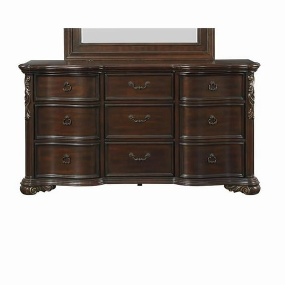 39 x 20 x 72 in. Royal Highlands Dresser - Brown