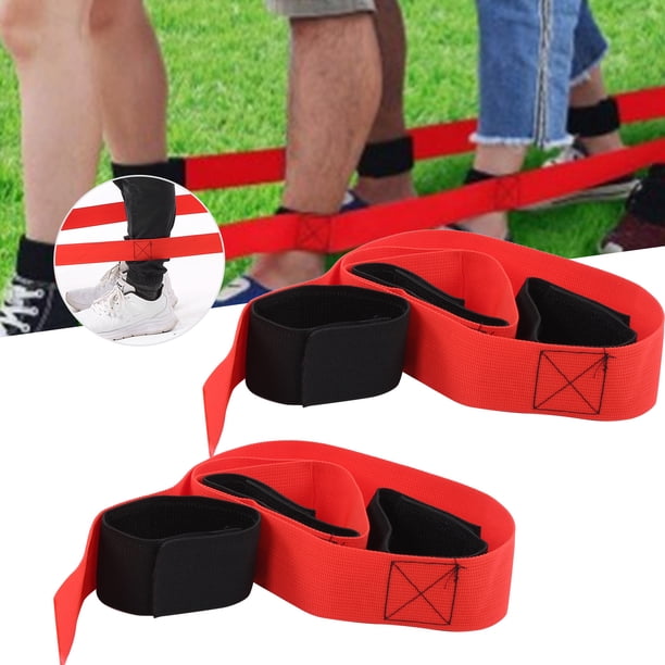 Bandes De Course à 8 Pattes – Sangle Nylon 5 Cm – Écartement 36-38 Cm – Jeux Coopératifs Équipe – Team-Building Et Kermesse