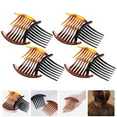 thumbnail image 3 of 12 piezas de cabello Cocos de dientes de cabello Combinados Cocos dientes Combinados para el cabello Accesorios para mujeres para mujeres, 3 of 5