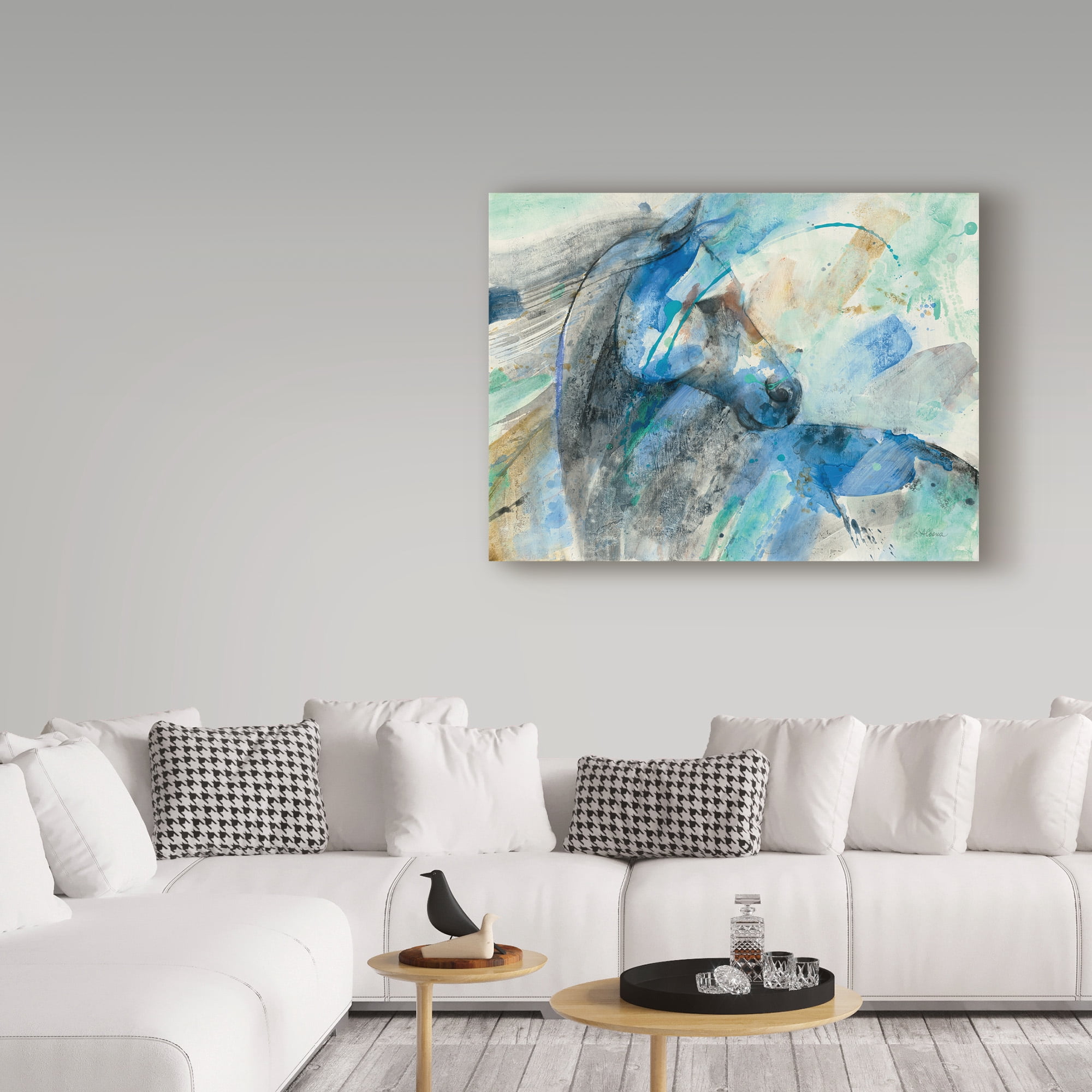 Trademark Fine Art 'Paloma Blue' Canvas Art by Albena Hristova