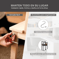 thumbnail image 4 of Escritorio Minimalista Elly Decor Estructura Metal con Repisas 120 x 60 x 121 cm, 4 of 7