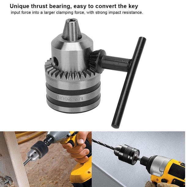 Adaptateur Convertisseur Pour Mandrin De Perceuse - Clé à Fourche En Acier CV, Polyvalent
