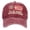 Red, variant on Men's 250th Anniversary Baseball Cap All Seasons Sun Hat Embroidered Adjustable Outdoor Activities Headwear, Red