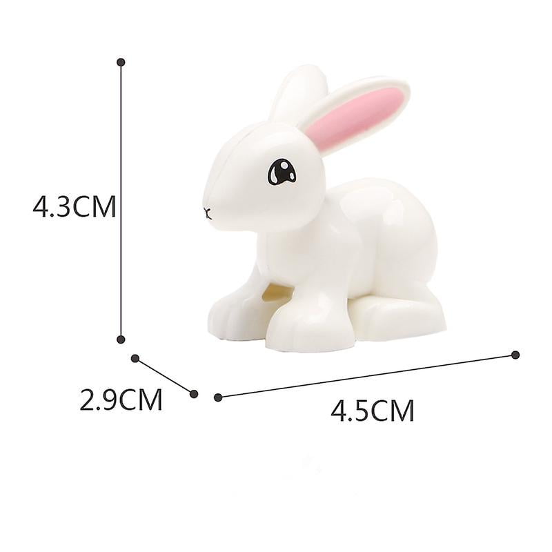 Miniblings 10x Faune Zoo Animaux bébé Monoblocs Zoo bébé