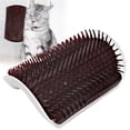 thumbnail image 4 of M Buder Coffee Cat Self Groomer Massage Comb Wall Corner Soft Brush, 5x3.3 in / 12.6x8.3 cm, 4 of 5