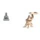 thumbnail image 1 of Estatua de Buda Mono en miniatura, escultura de Sun Wukong, obra de arte coleccionable de resina, bandeja decorativa para hotel, patio, porche, sala d, 1 of 8