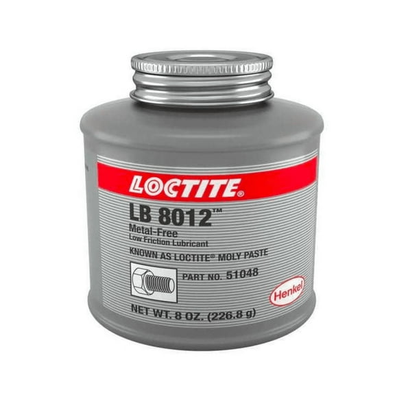 Anti Seize, Moly Paste, 8oz. Brush Top Can LB 8012(TM) MOLY PASTE