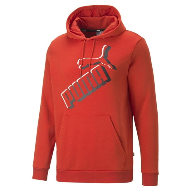 Sudadera Puma ESS + Big Logo para Hombre 849864-33 rojo M Puma 849864-33 SUD. ESS + BIG LOGO