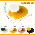 thumbnail image 2 of Adhesive Wall Hooks, 4 Pack Heavy Duty Utility Waterproof Geometric Hooks, 2 of 5