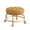 Orange, variant on HCTSHG Mobile Low Rolling Stool with 360° Swivel Wheels and Leather Seat - Heavy-Duty Adjustable Roller Stool for Home Workshops, Garages and Black Décor Spaces