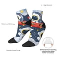 thumbnail image 6 of Pofeuu Astronaut And Space Print 30cm Socks, Adult Running Hiking Socks for Youth and Adult, 6 of 7