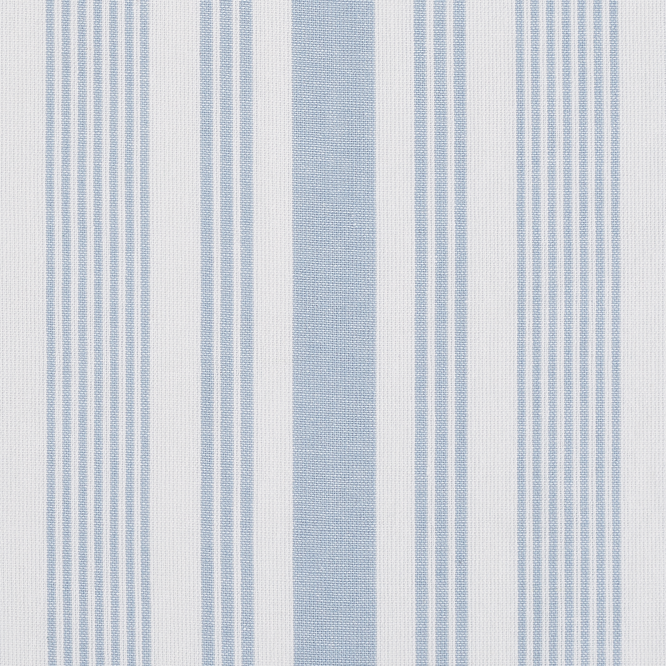 Better Homes & Gardens All-Over Stripe Light Filtering Cotton Blue Balloon Window Shade, 42" x 63"