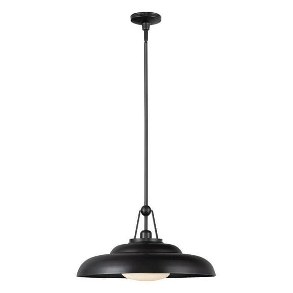 PD344020UBGO-Alora Lighting-Palmetto - 1 Light Pendant-11.75 Inches Tall and 20 Inches Wide-Urban Bronze Finish