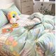 thumbnail image 4 of Ilustraciones florales Juegos de cama verde púrpura, 4 of 8