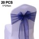 thumbnail image 2 of 20 piezas de lazos de organza para decoración de sillas, lazos para bodas, recepciones, eventos, banquetes, 2 of 5