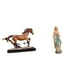 thumbnail image 1 of Figura de caballo,Figura coleccionable de caballo en miniatura,Estatua,Colección de estatuas y figuras religiosas,Resina y figura de dama, 1 of 8