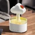 thumbnail image 3 of Mushroom Rain Drop Humidifier Stress Relief Aromatherapy Diffuser Rechargable with Multicolor Light Home Bedroom (EU) B, 3 of 5