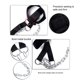 thumbnail image 4 of Toystoory Cabeza Cuello Entrenamiento Fitness Cojinete de peso Hombro Músculo Entrenador de peso Correa de ejercicio con cadena Cuello ajustable Accesorios para máquinas de ejercicios, 4 of 6
