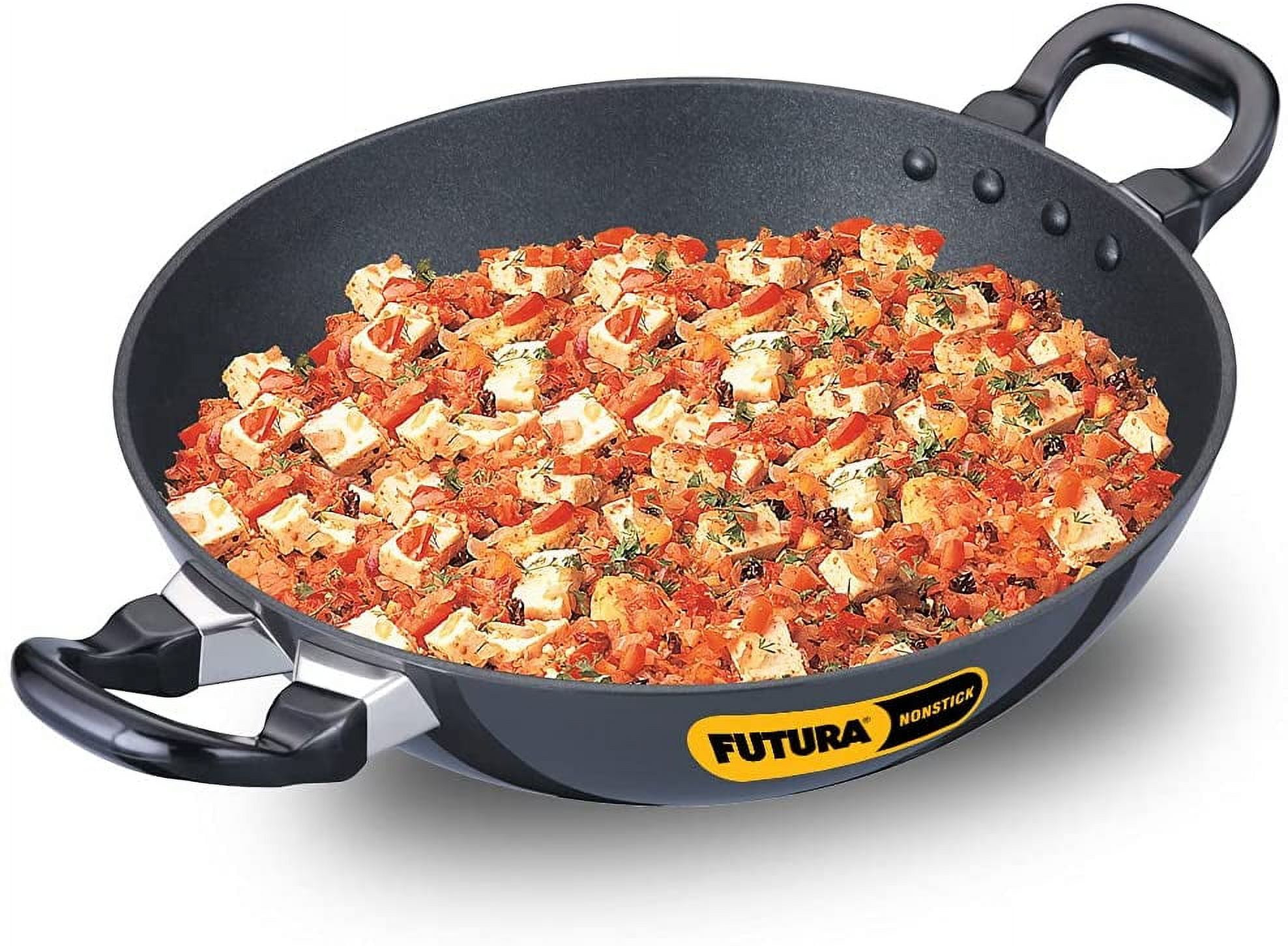 Futura Non Stick 9-Inch All Purpose Frying Pan with Stainless Steel Lid,  2.5-Liter