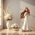 thumbnail image 3 of 2026 New Cardinal Memorial of Love and Serenity Statue, Angel Cardinal Figurines, White Resin Memorial Ornament, Sculpted Hand-Painted Figurine with Red Bird for Sympathy, Remembrance, & Comfort, 3 of 6