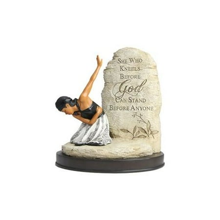 African American Expressions She Who Kneels Figurine
