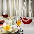 thumbnail image 3 of 4 Pcs Verres à Boissons Sans Pied 16oz Verres à Vin Transparents pour Bar à Domicile, Vin Rouge, 3 of 7