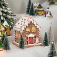 thumbnail image 2 of Northlight Pre-Lit LED Gingerbread Candy House Christmas Decoration - 7.5", 2 of 6