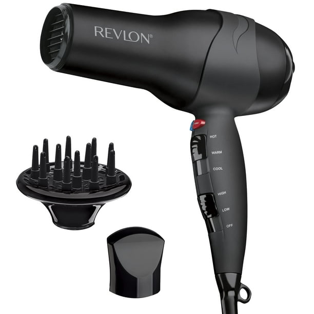Secador de pelo Revlon Turbo 1875W Ionic Technology Black