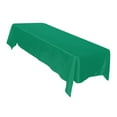 thumbnail image 1 of Mantel cuadrado de poliéster de 145 x 200 cm (57,09 x 78,74 pulgadas), ideal para fiestas de cumpleaños. Fácil de limpiar. Verde, 1 of 4