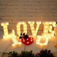 LED Letter Lights, Alphabet Marquee Letters Sign LED Marquee Number ...