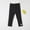 Black, variant on Girls Leggings 3-13 Years Stretch High Waist Kids Dance Yoga Casual Pants Yellow