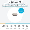 thumbnail image 4 of XYMOGEN N.O.max ER - Extended-Release Arginine Alpha-Ketoglutarate - Nitric Oxide Precursor for Circulatory Health & Muscle Function - Gluten-Free & Non-GMO - 180 Tablets, 4 of 6