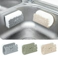 thumbnail image 2 of Estante para esponja de fregadero de cocina, escurridor hueco, soporte para colgar jabón, soporte para estante de baño, estropajo con ventosa para jabón, organizador de almacenamiento de cocina, gris, 2 of 7
