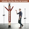 thumbnail image 2 of Espresso Inflatable Tube Man Wacky Wavy Dancing Guy for Outdoor Decoration Advertising Business Promotion (Blower Not Included), 2 of 7