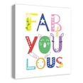 thumbnail image 2 of Creative Products Fab-YOU-lous 20x24 Canvas Wall Art, 2 of 5