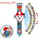 thumbnail image 3 of Decoración de fiesta de cumpleaños de la Patrulla Canina, nueva versión, juego de globos, vajilla desechable, suministros para eventos para niños, pancarta, telón de fondo, reloj de regalo, 3 of 5