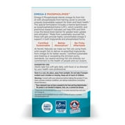 Nordic Naturals Omega-3 Phospholipids Softgels, Unflavored, Non-GMO, 60 Ct