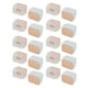 thumbnail image 5 of 20 protectores de patas de silla para suelos de madera dura, de fieltro de goma, para muebles, antiarañazos, ruido, transparentes, rectangulares, S, 5 of 14