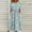*Multicolor 02, variant on ClodeEU Women's Summer Floral Print Short Sleeve Round Neck Knee Length Dress,Casual Loose Dress Multicolo 03,Womens Plus XXL