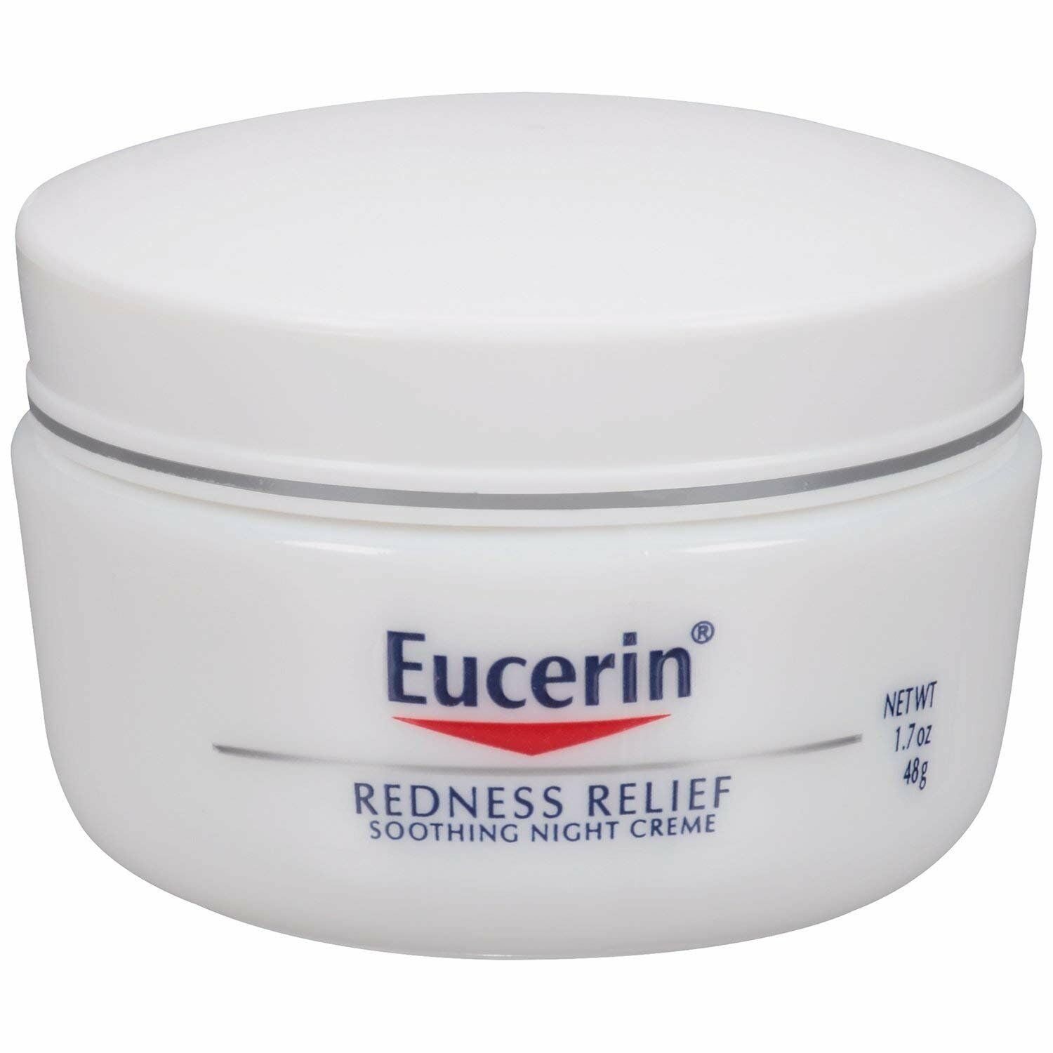 Diktat det er nytteløst design Eucerin Redness Relief, Night Creme 1.70 oz - Walmart.com