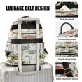 thumbnail image 3 of FORMRS Mini Backpack Purse for Women Quilted Travel Daypack Casual Shoulder Bag, Abstract Fish Pattern, 3 of 7