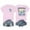 Pink, variant on WEAIXIMIUNG Valentine's Day Women's Summer Printed Round Neck Raglan Short Sleeve Casual Beach Style Top T Shirt (3)