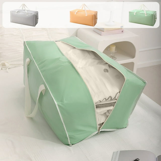 Sentmoon Blanket Storage Bags Clothing Storage Outdoor Moving Packing Bags Dustproofs Moistures-proof and Waterproof Storage Bags Duffel Bags
