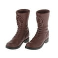 thumbnail image 4 of TISHITA 1:6 Scale Boots Shoes for HT Toy 12" Male Action Figure Boot Brown 02, 4 of 8