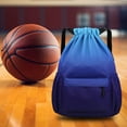 thumbnail image 1 of Premium Gradient Sports Backpack - 25L Large Capacity Drawstring Gym Bag with Wide Quick-Access Pocket (Water-Resistant, Yoga & Camping Must-Have), 1 of 8
