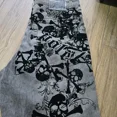 thumbnail image 3 of Pantalones vaqueros Retro de polo del sur con calavera y marca de agua, pantalones vaqueros holgados para hombres y mujeres y2k harajuku, pantalones vaqueros para mamá, 3 of 3